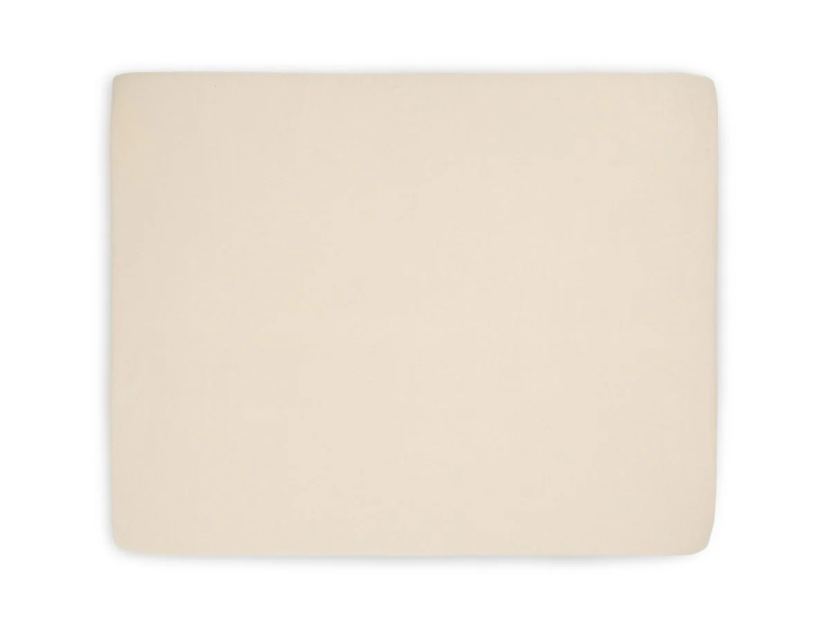 Jollein Hoeslaken Jersey Boxmatras Nougat 75x95cm 2st