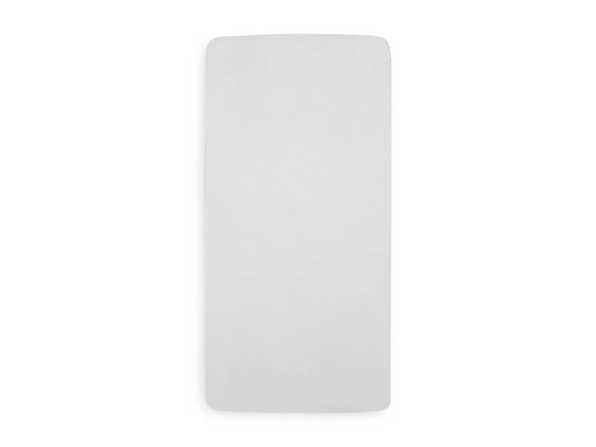 Jollein Hoeslaken Jersey Wit 40x90cm - Image 2
