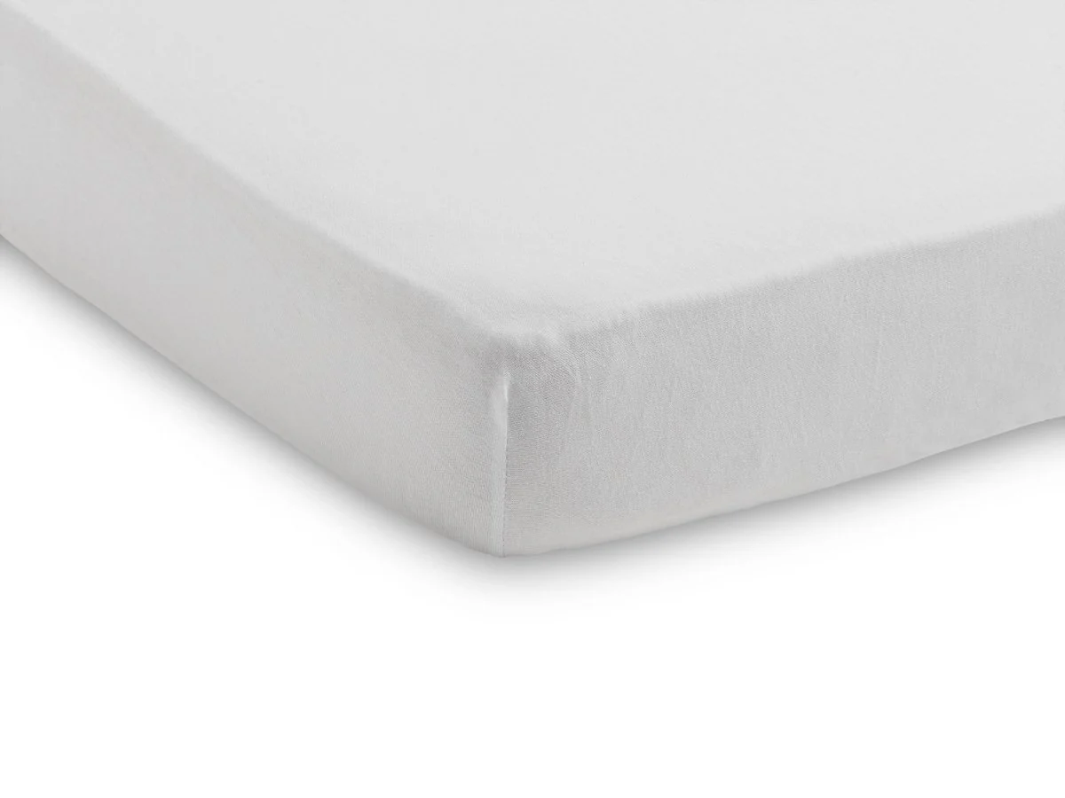 Jollein Hoeslaken Jersey Wit 40x90cm - Image 3