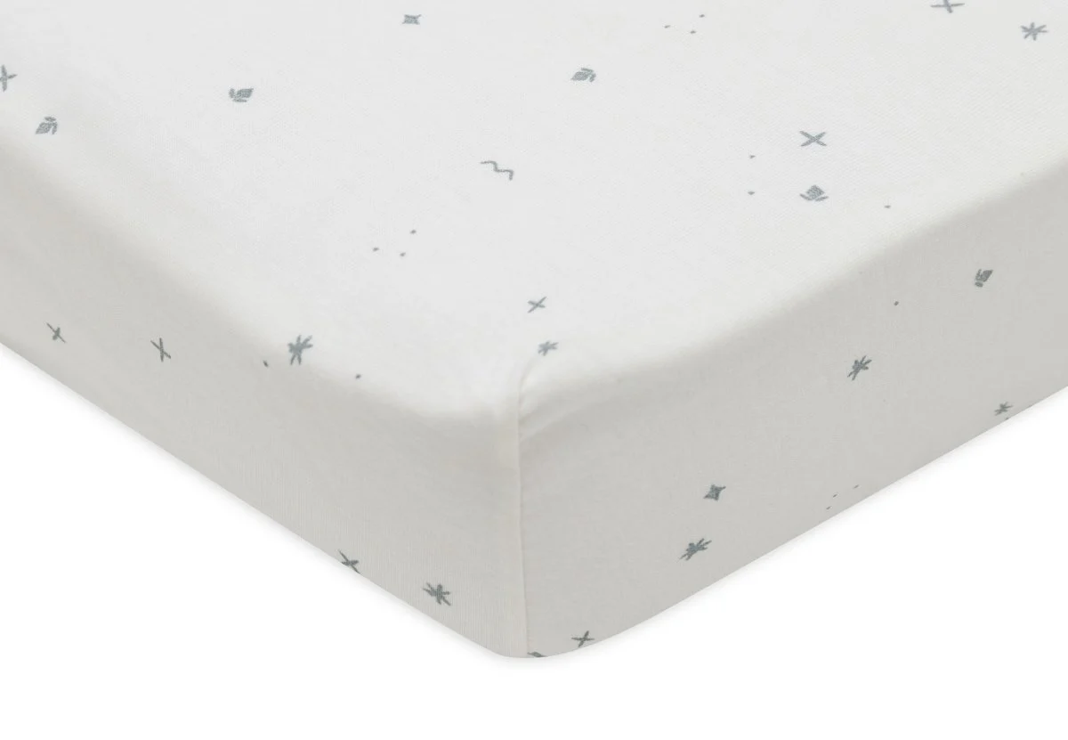 Jollein Hoeslaken Peuter Jersey Twinkling Sea Green 60 X 120 Cm - Image 3