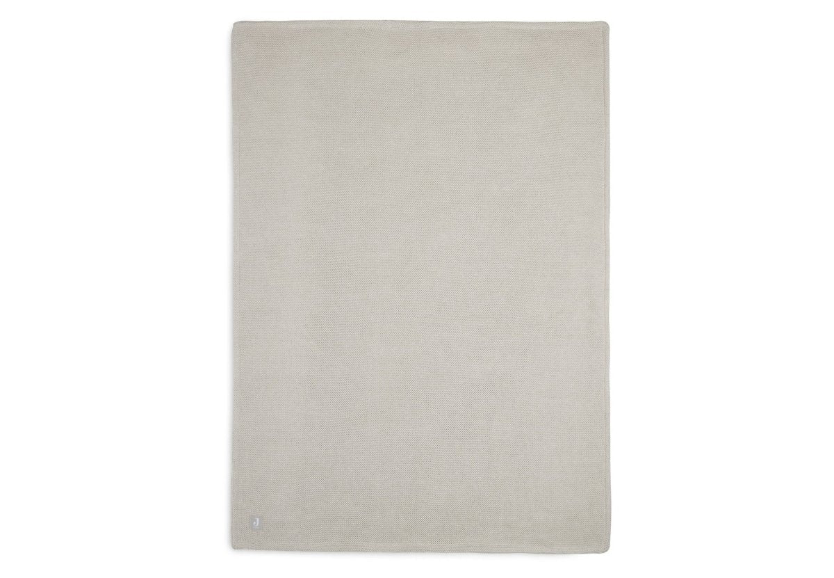 Jollein Ledikantdeken Basic Knit Nougat/Fleece 100x150cm - Image 6