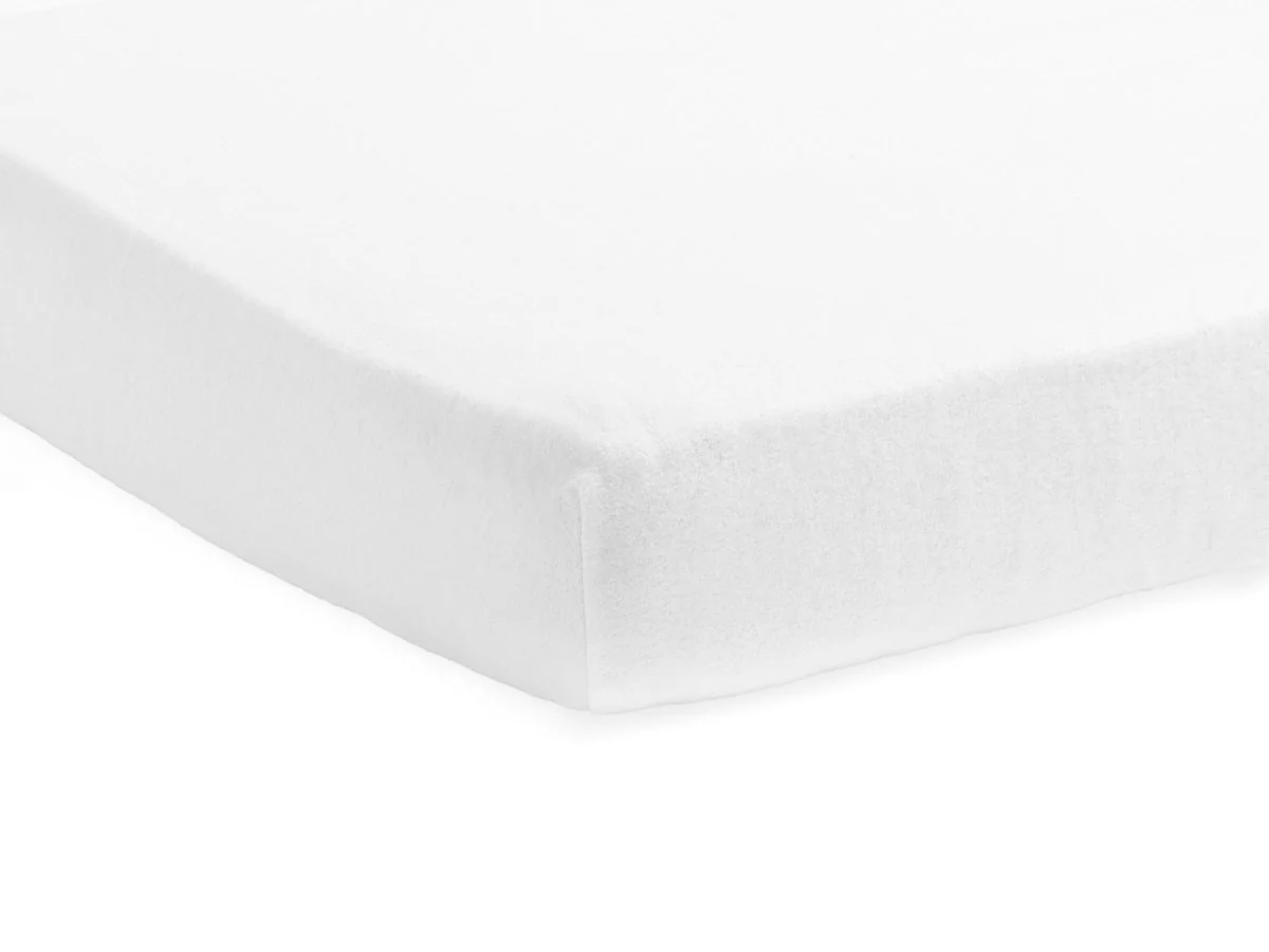 Jollein Molton Hoeslaken Wit 50x90cm - Image 2