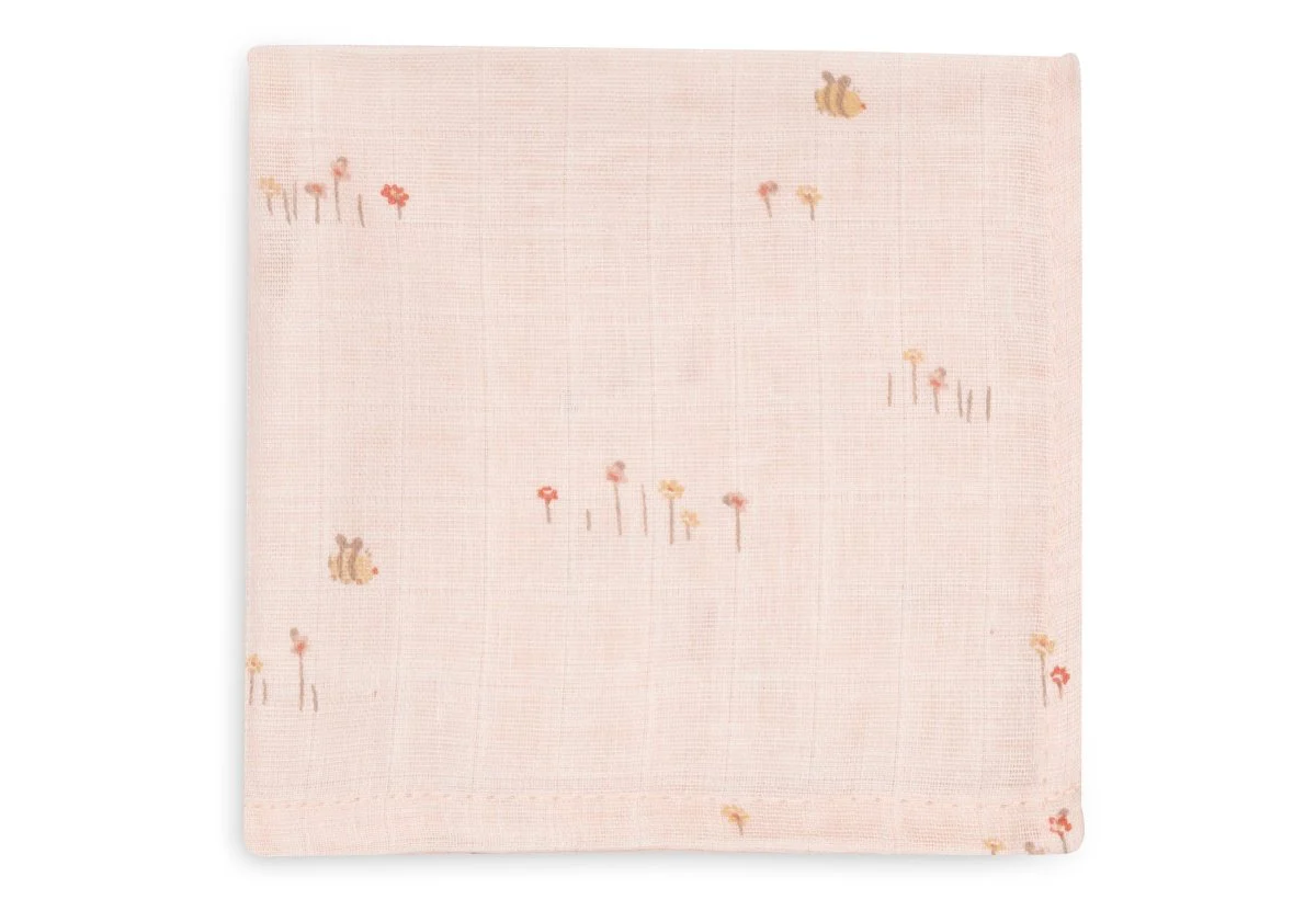 Jollein Monddoekje Hydrofiel Pretty Picnic 31X31Cm 3St - Image 2