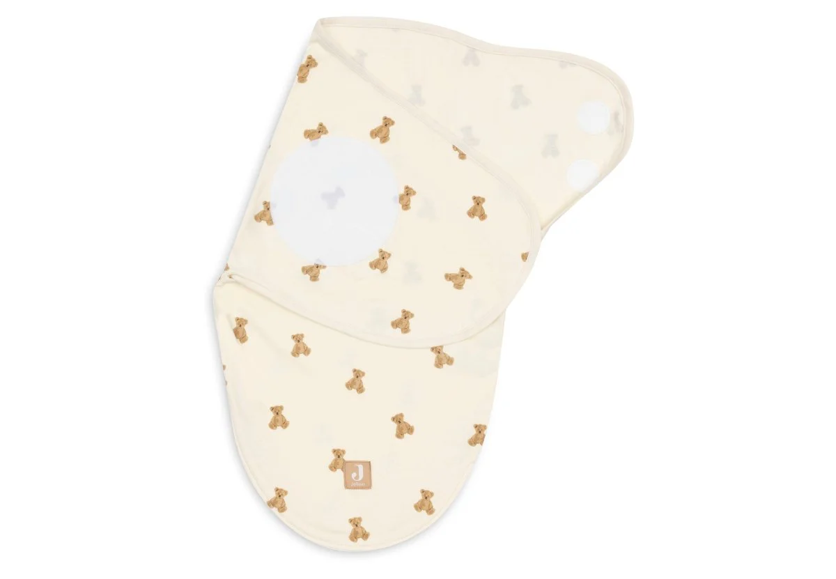 Jollein Slaapzak Baby Wrapper Mini Teddy Bear 0-3 Maanden - Image 2