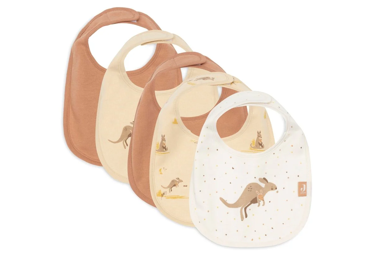 Jollein Slabbetje Kangaroots 5St