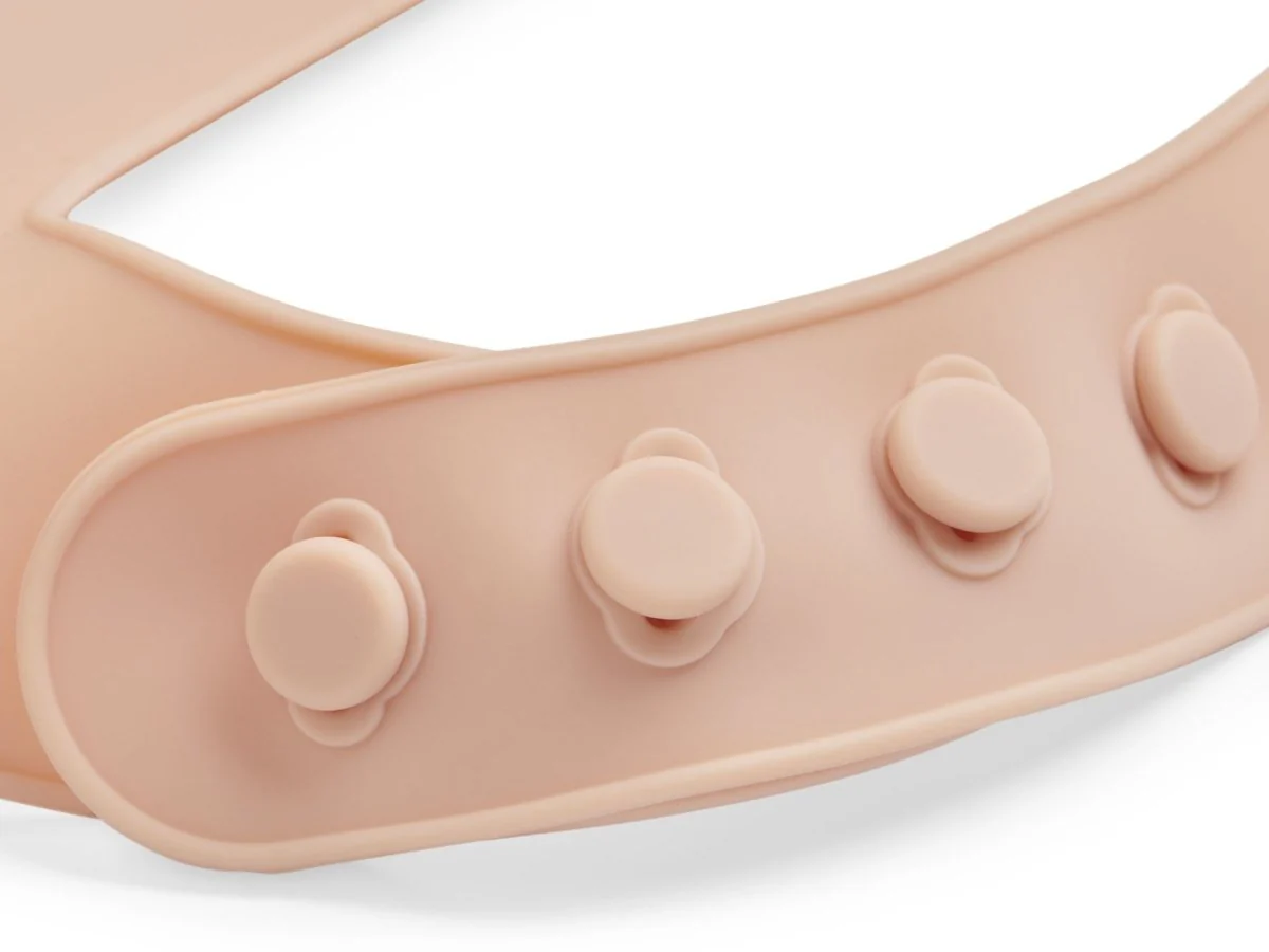 Jollein Slabbetje Siliconen Pale Pink - Image 2