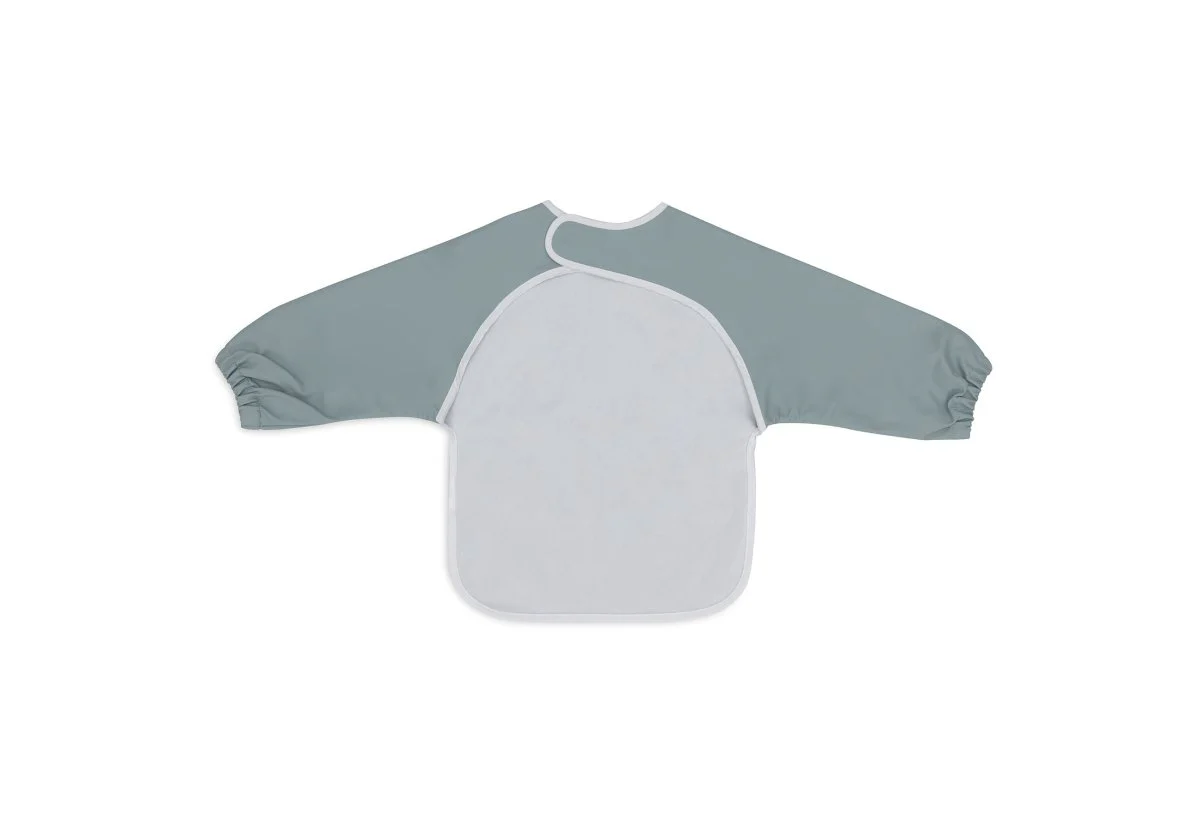 Jollein Slabbetje Waterproof Miffy Peekaboo Sea Green Met Mouwen - Image 2