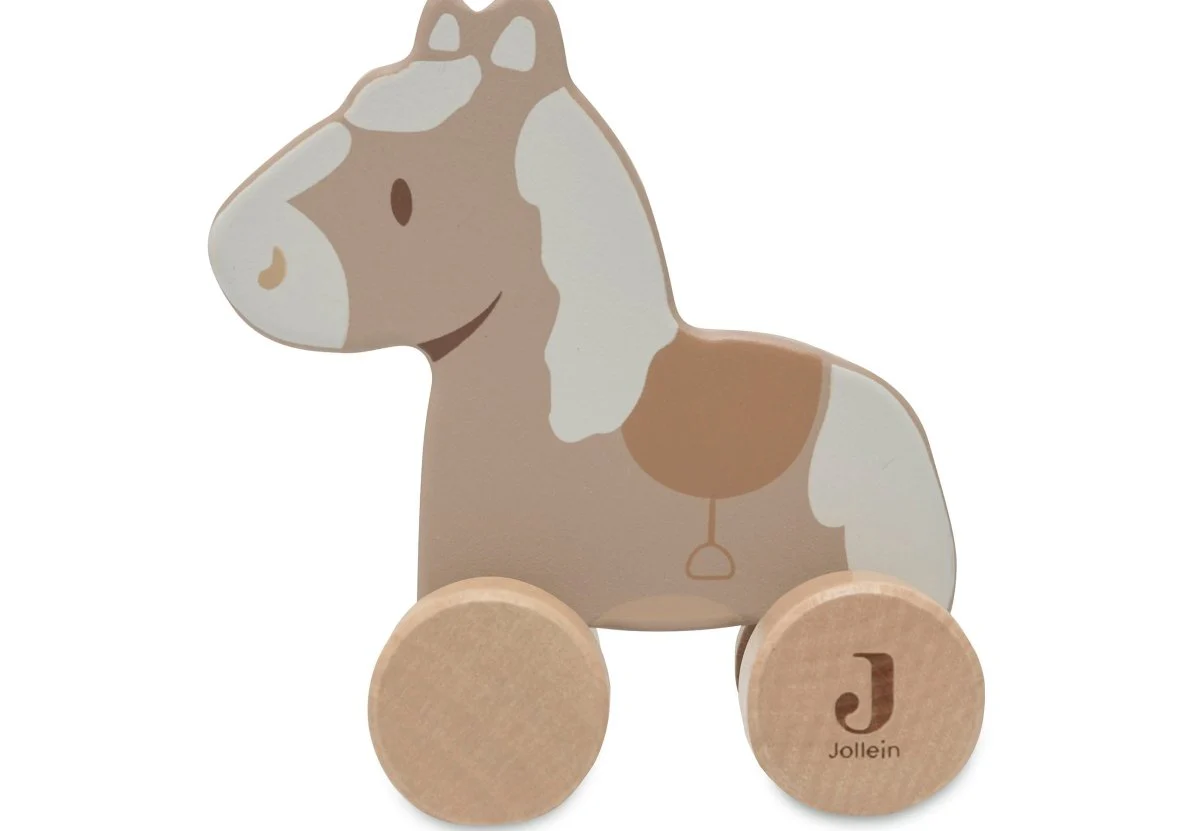 Jollein Speelgoed Auto Paard Op Wielen Nostalgic Ride - Image 2