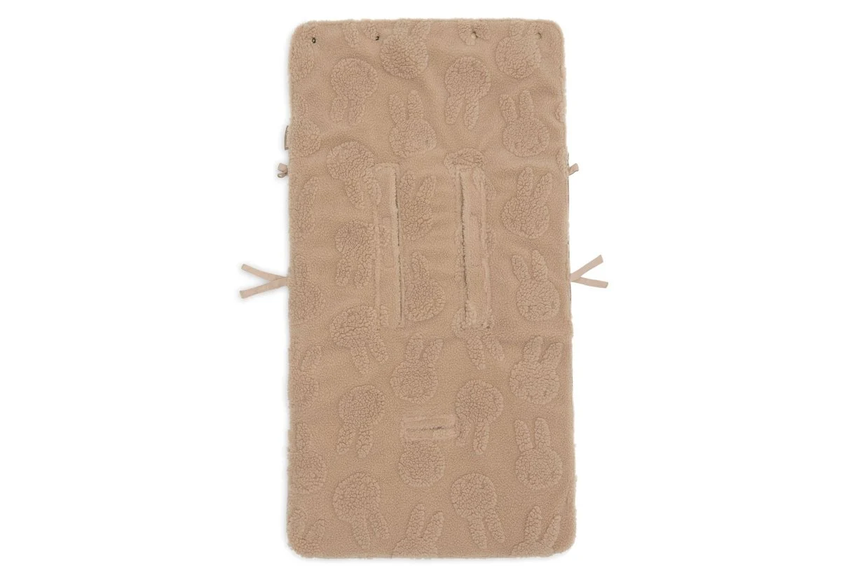 Jollein Voetenzak Miffy/ Jacquard/Teddy-Biscuit 0-3 Mnd - Image 3