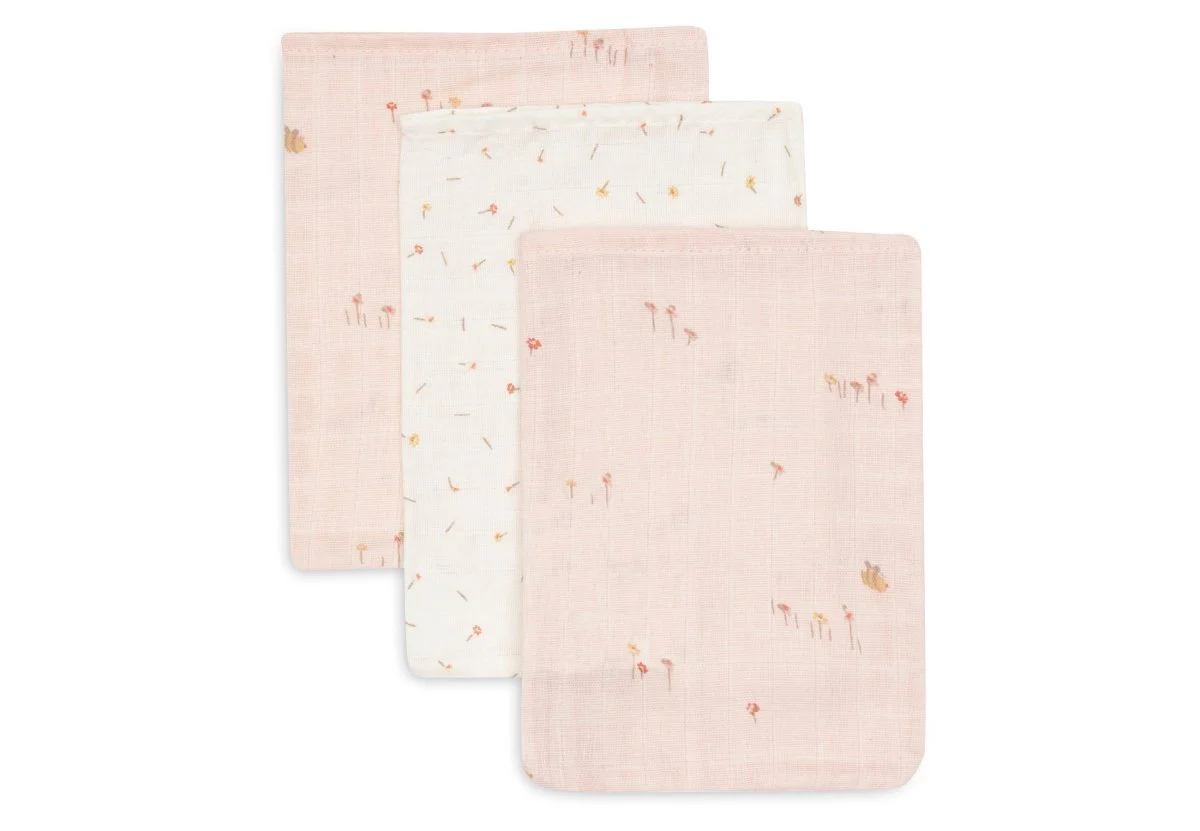 Jollein Washandje Hydrofiel Pretty Picnic 3St