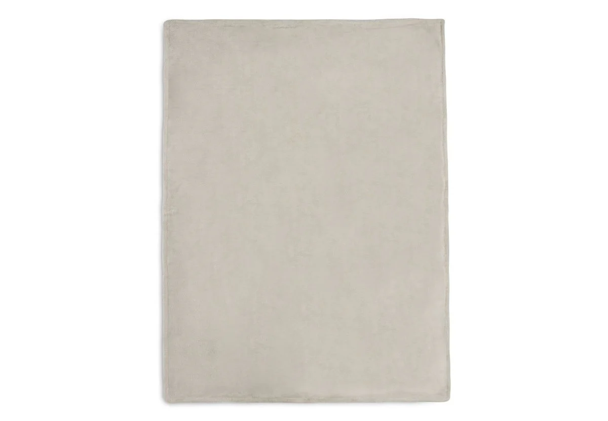 Jollein Wiegdeken Basic Knit Nougat/Fleece 75x100cm - Image 5