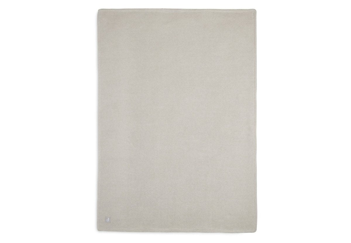 Jollein Wiegdeken Basic Knit Nougat/Fleece 75x100cm - Image 6