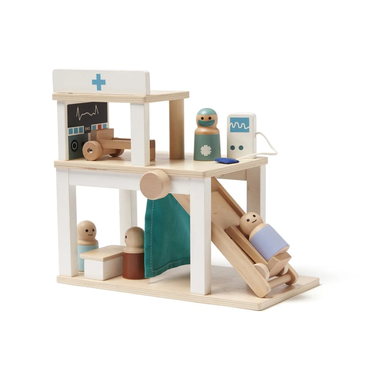 Kid's Concept Houten Speelgoed Ziekenhuis - Image 4