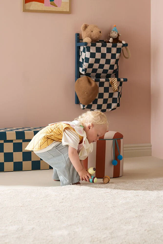 Kid's Concept Poef Cilinder Met Opbergruimte Bruin - Image 5