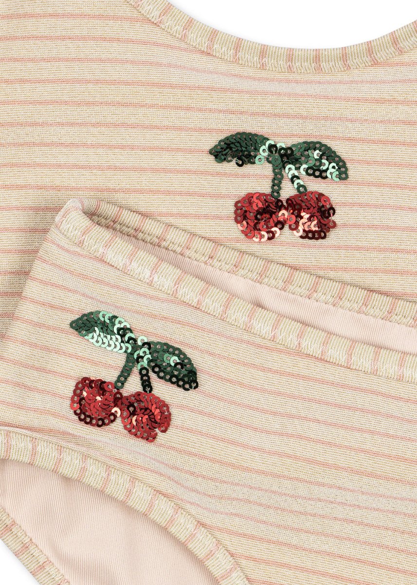 Konges Sløjd Bikini Kind Jade Rose Stripe - Image 4