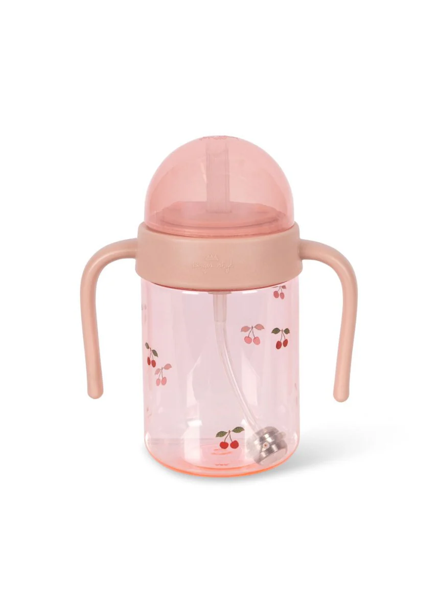 Konges Slojd Drinkfles Met Handvat Cherry Blush