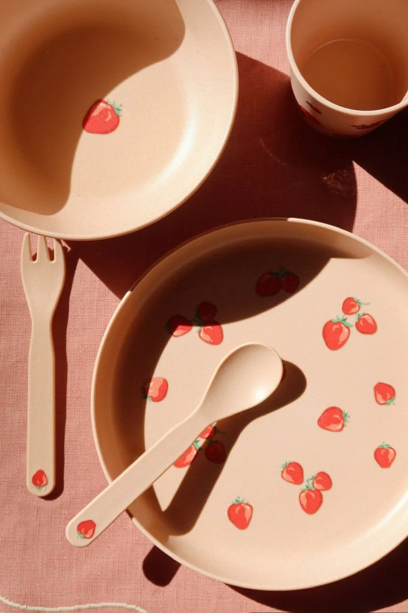 Konges Slojd Kinderservies Set Fragola - Image 2