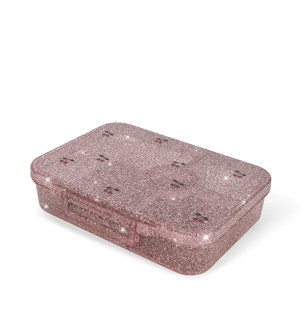 Konges Sløjd Lunchtrommel Bento Cherry Glitter