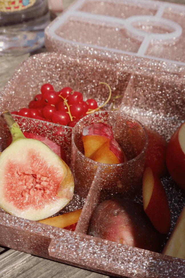 Konges Sløjd Lunchtrommel Bento Cherry Glitter - Image 6