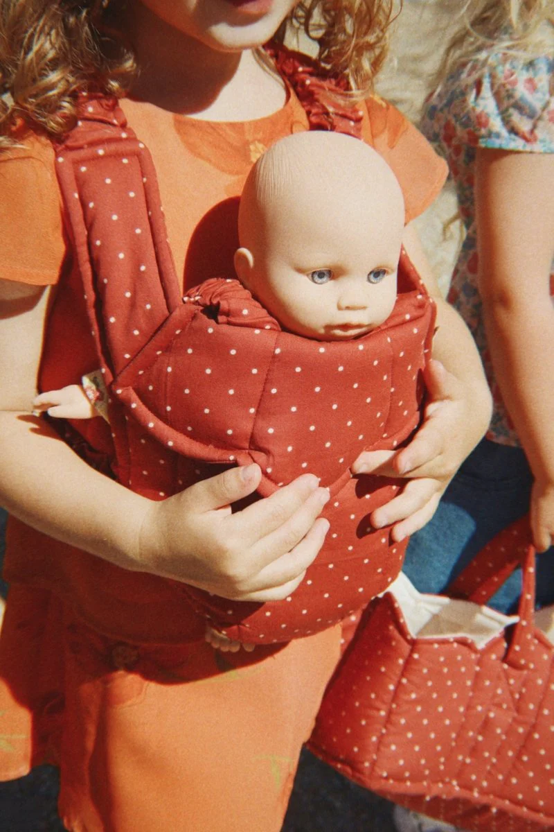 Konges Sløjd Poppendraagzak Fraise Dot - Image 3