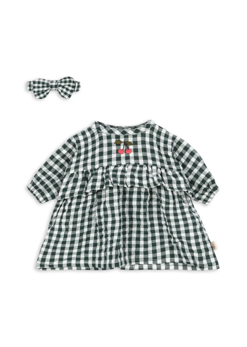 Konges Slojd Poppenkleertjes Green Check