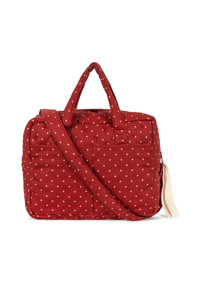 Konges Sløjd Poppenwagen Tas Fraise Dot