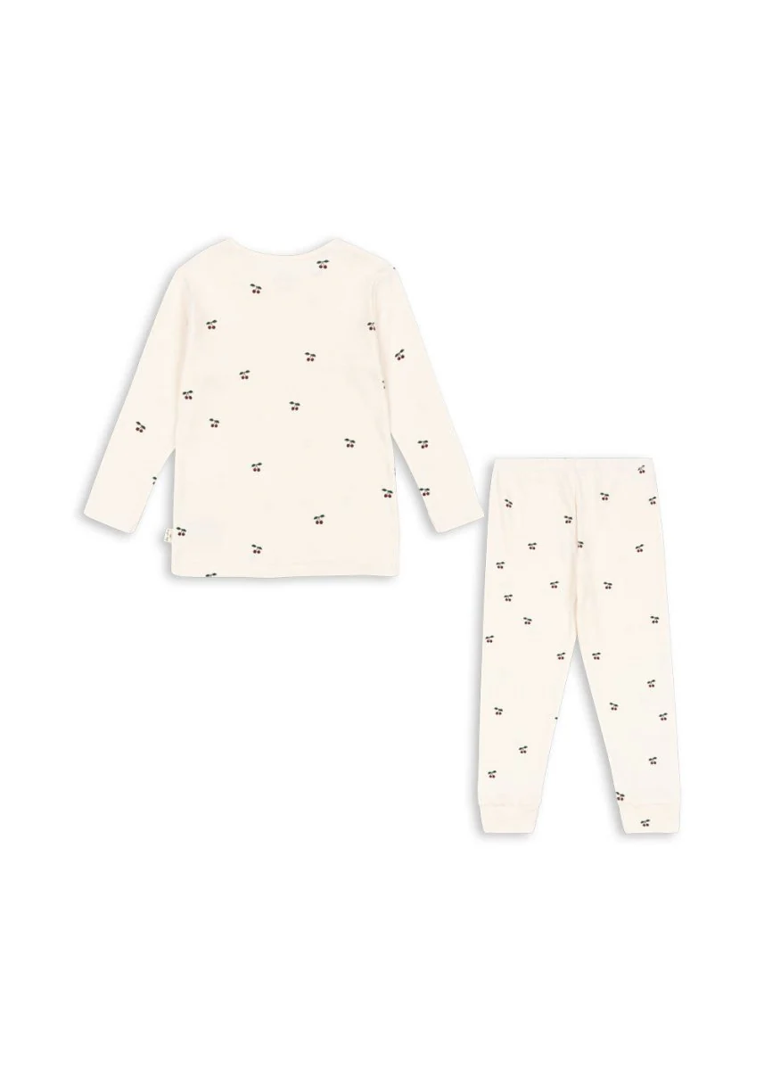 Konges Slojd Pyjama GOTS Cherry - Image 2