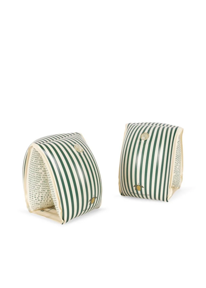Konges Sløjd Zwembandjes Green Stripe 19-30Kg