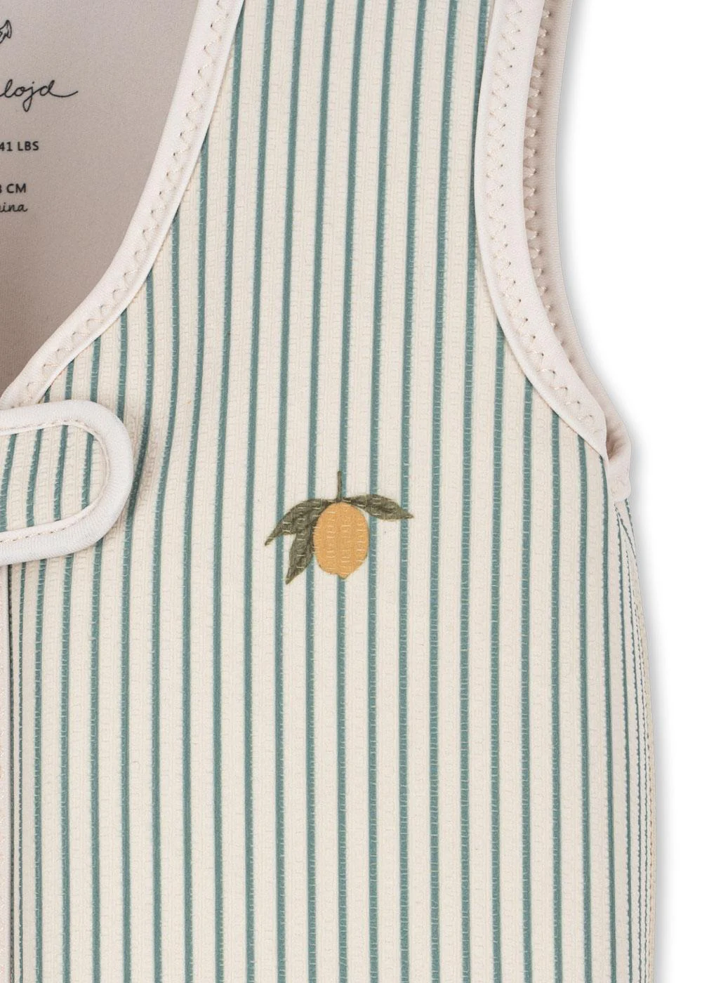 Konges Sløjd Zwemvest Tea Stripe Lemon - Image 3