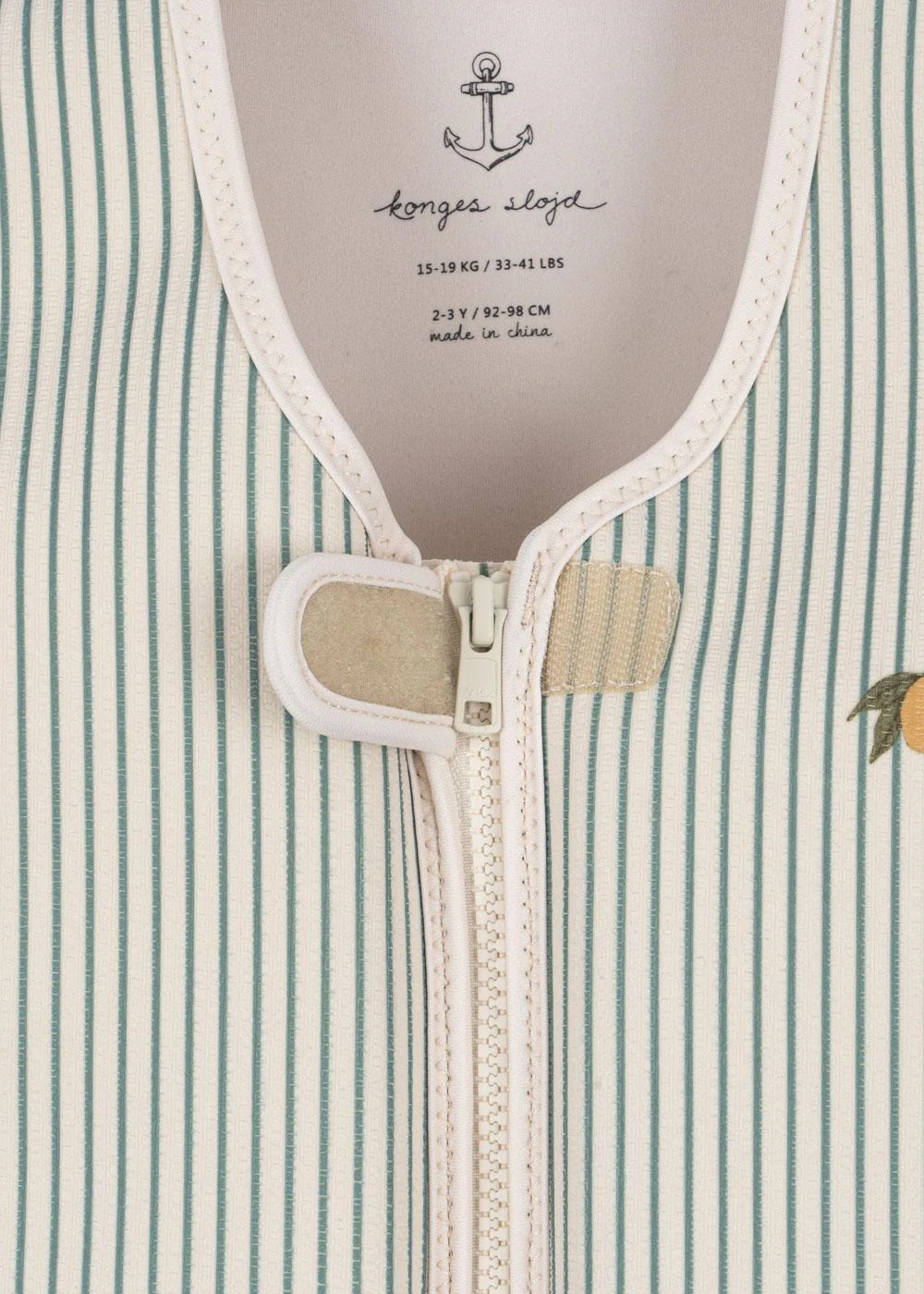 Konges Sløjd Zwemvest Tea Stripe Lemon - Image 4