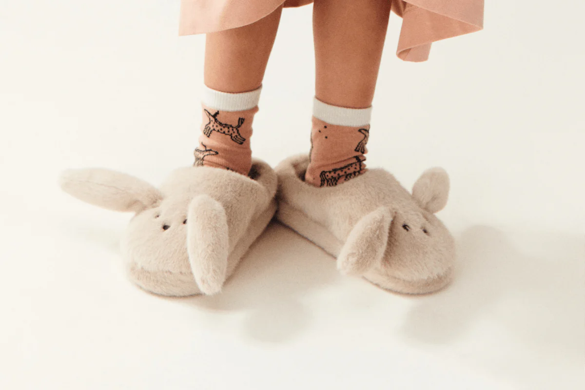 Liewood Aviaja Rabbit Slippers Mist - Image 5