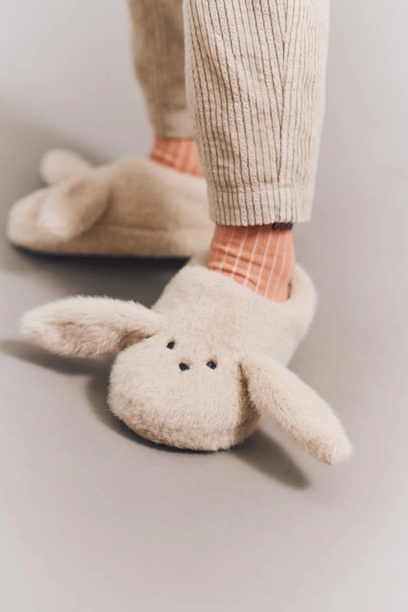 Liewood Aviaja Rabbit Slippers Mist - Image 7