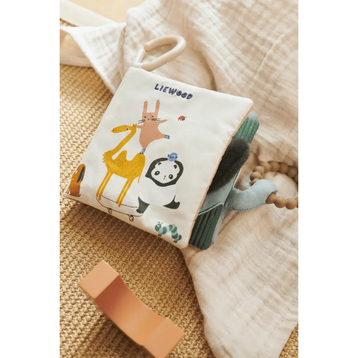 Liewood Baby Boekje Fey Around The World Fabric - Image 5