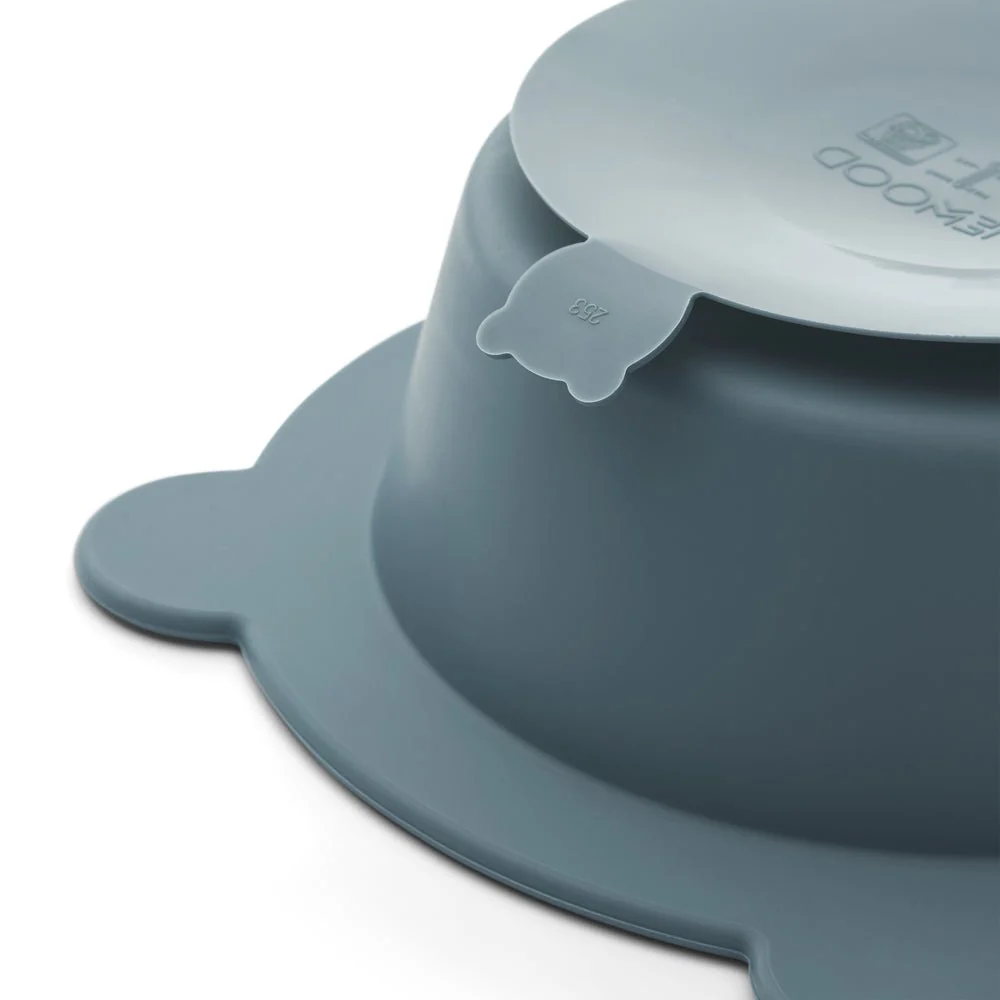 Liewood Babybord Peony Sea Blue/Whale Blue 2St - Image 4