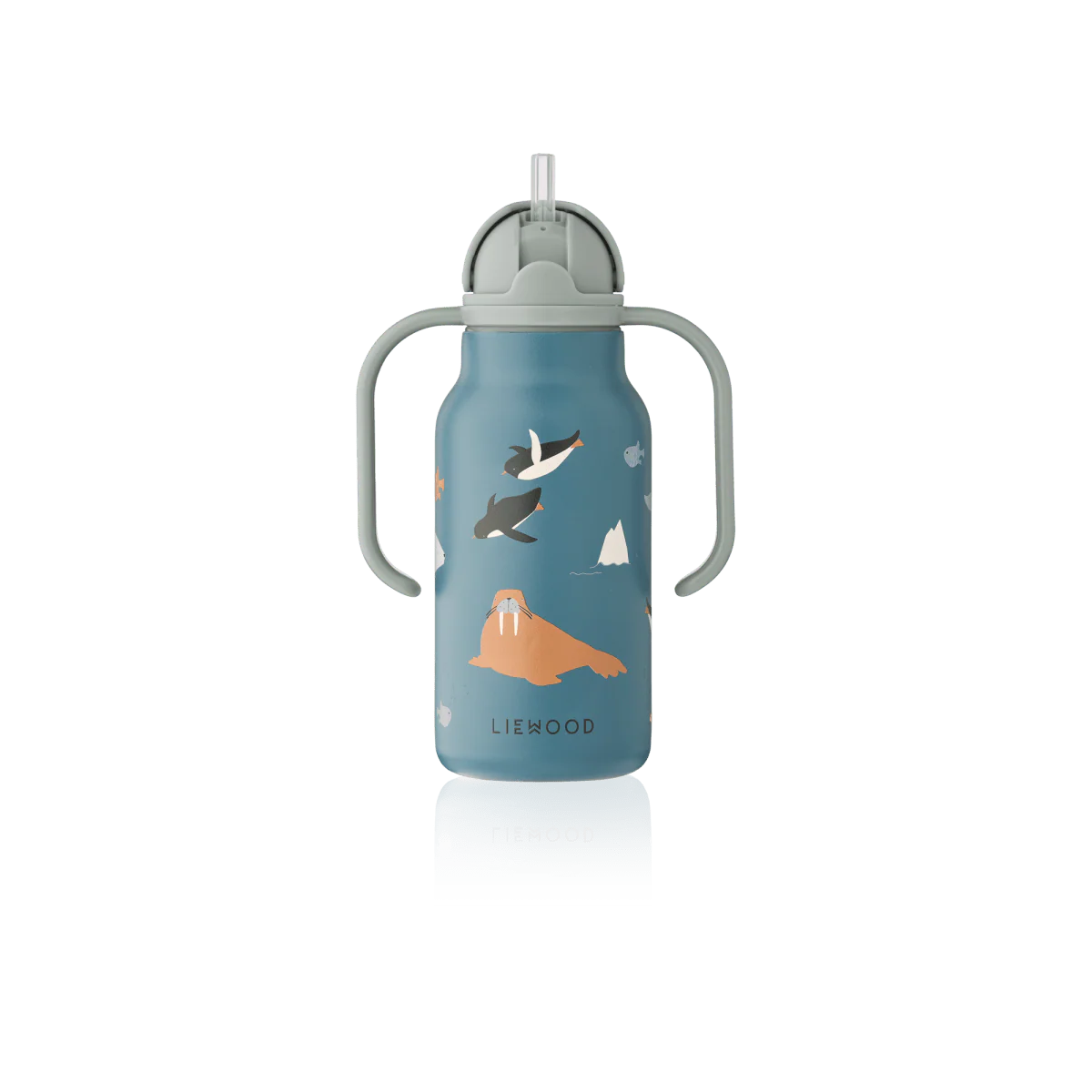 Liewood Kimmie Waterfles Arctic Sea / Ocean view 250ml - Image 3