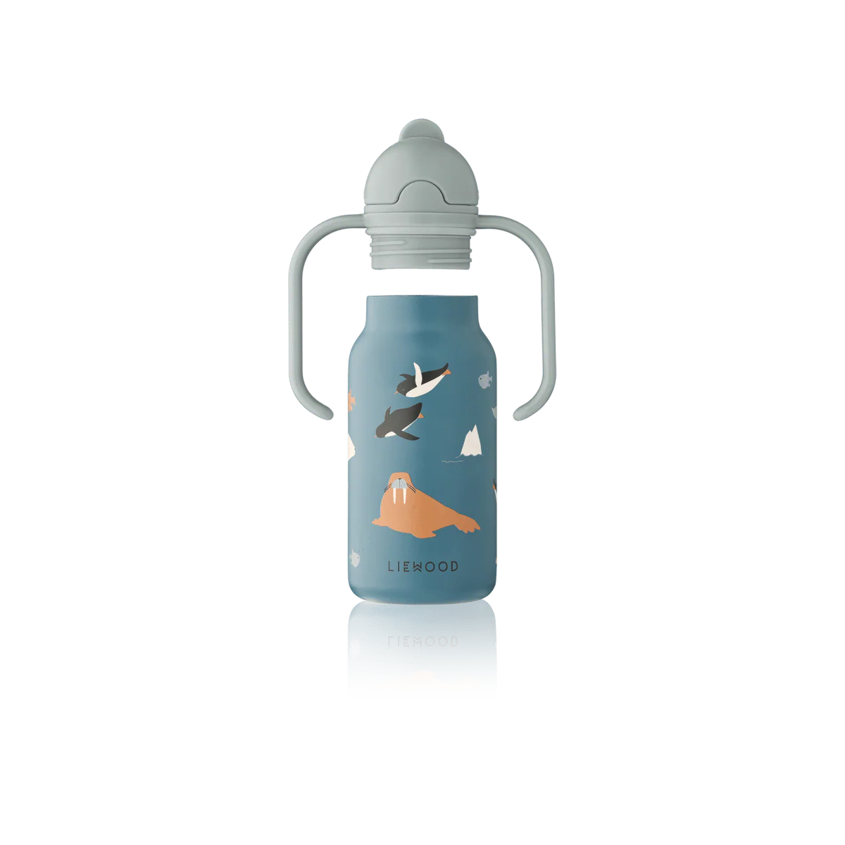 Liewood Kimmie Waterfles Arctic Sea / Ocean view 250ml - Image 4