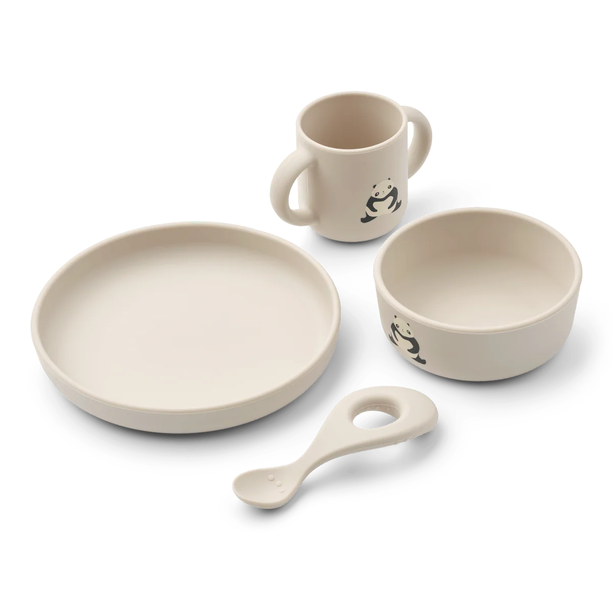 Liewood Kinderservies Set Vivi Panda / Sandy