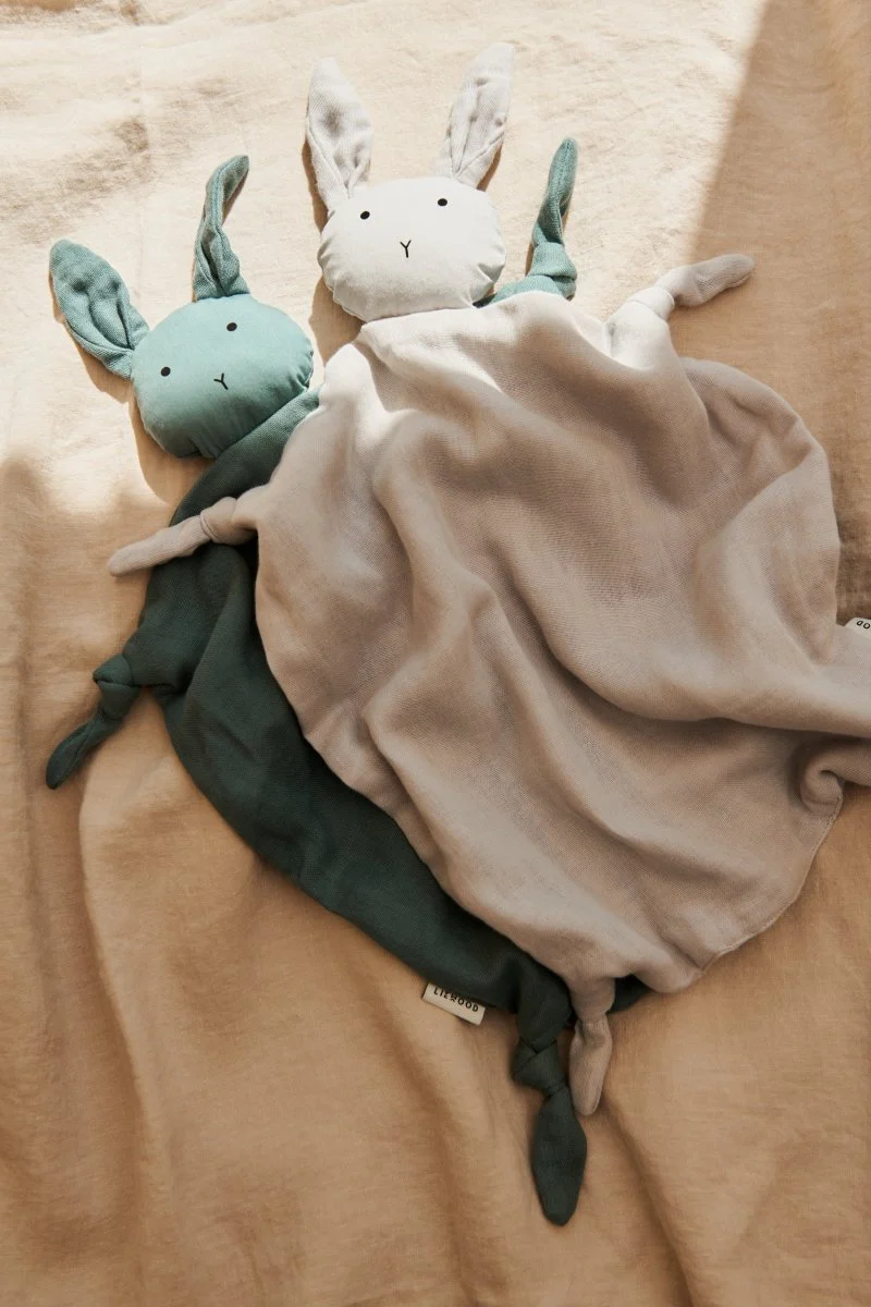Liewood Knuffeldoekje Agnete Rabbit Tuscany Rose - Image 3