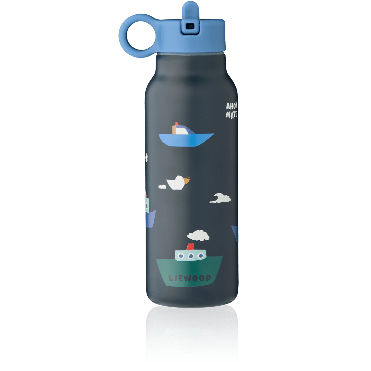 Liewood Rietjesbeker Falk Sailing Classic Navy 350Ml
