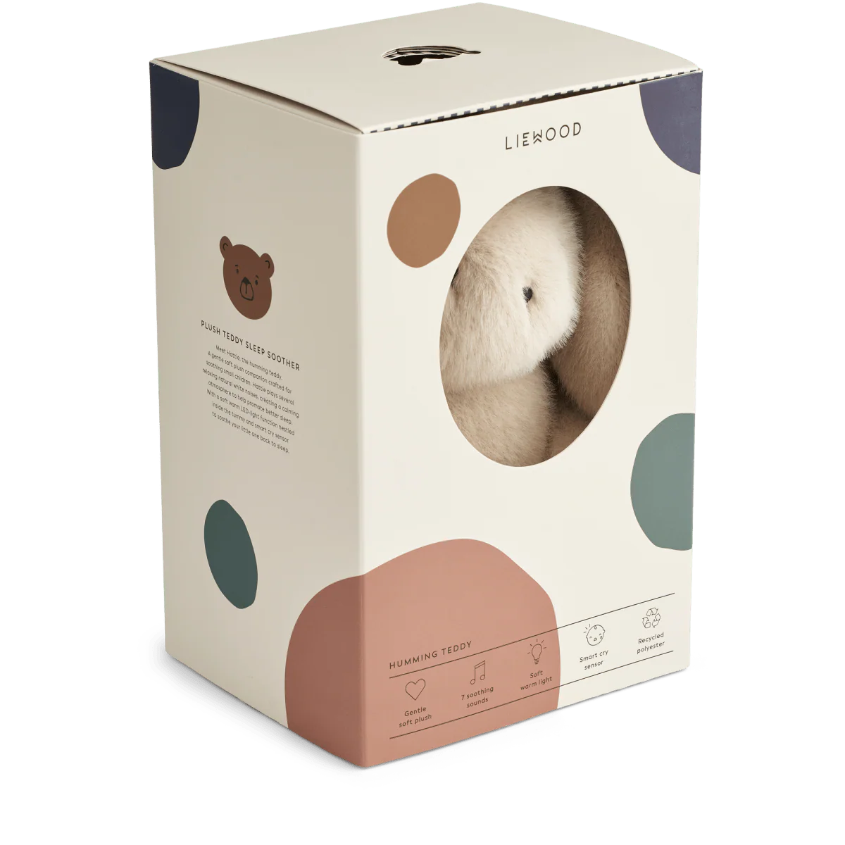 Liewood Rustgevende Knuffel Hattie Mist - Image 5