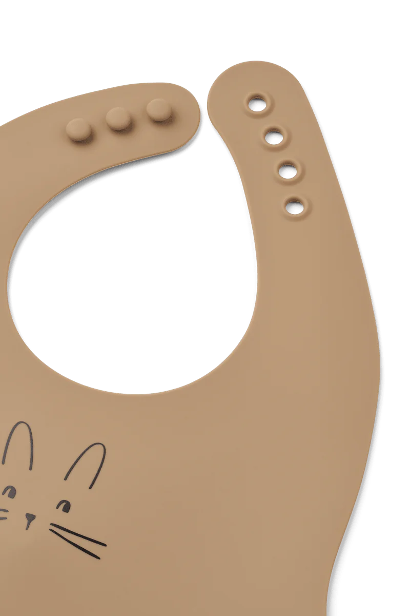 Liewood Slabbetje Ember Rabbit Sandy / Oat - Image 2