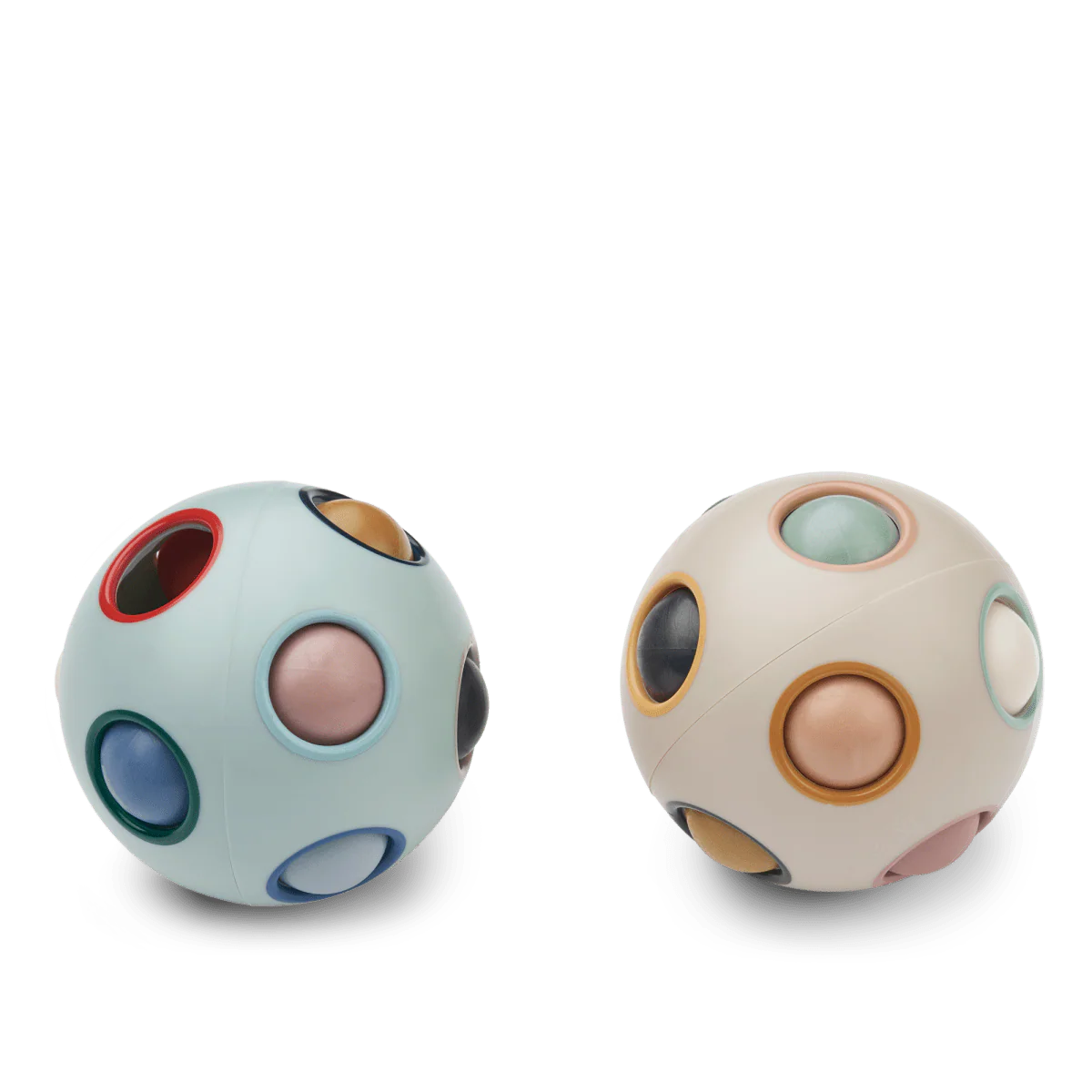 Liewood Solene Puzzelbal Ice blue multi mix 2 delig - Image 2