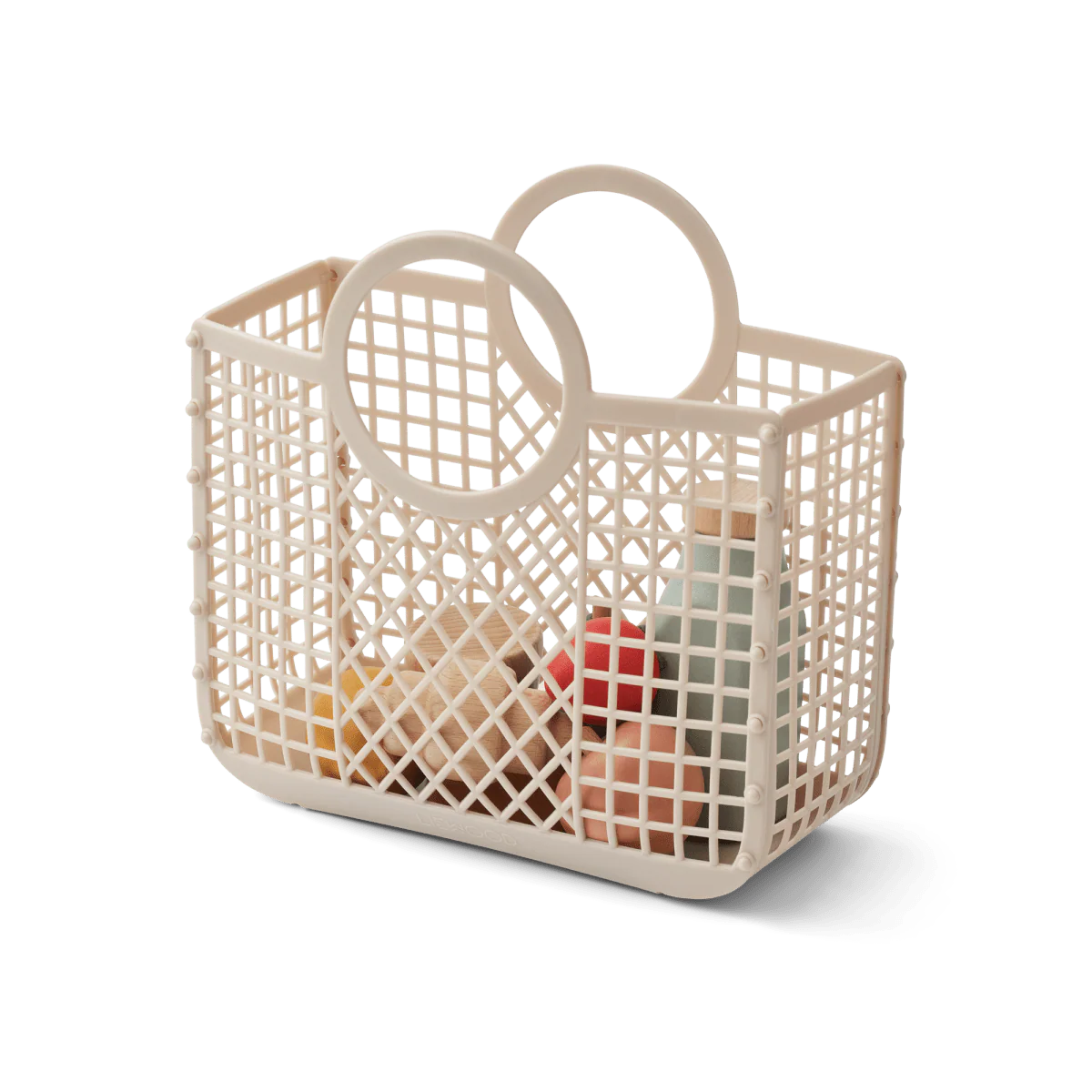 Liewood Speelgoedwinkeltje Florin Play Food & Grocery Basket Sandy Multi Mix - Image 3