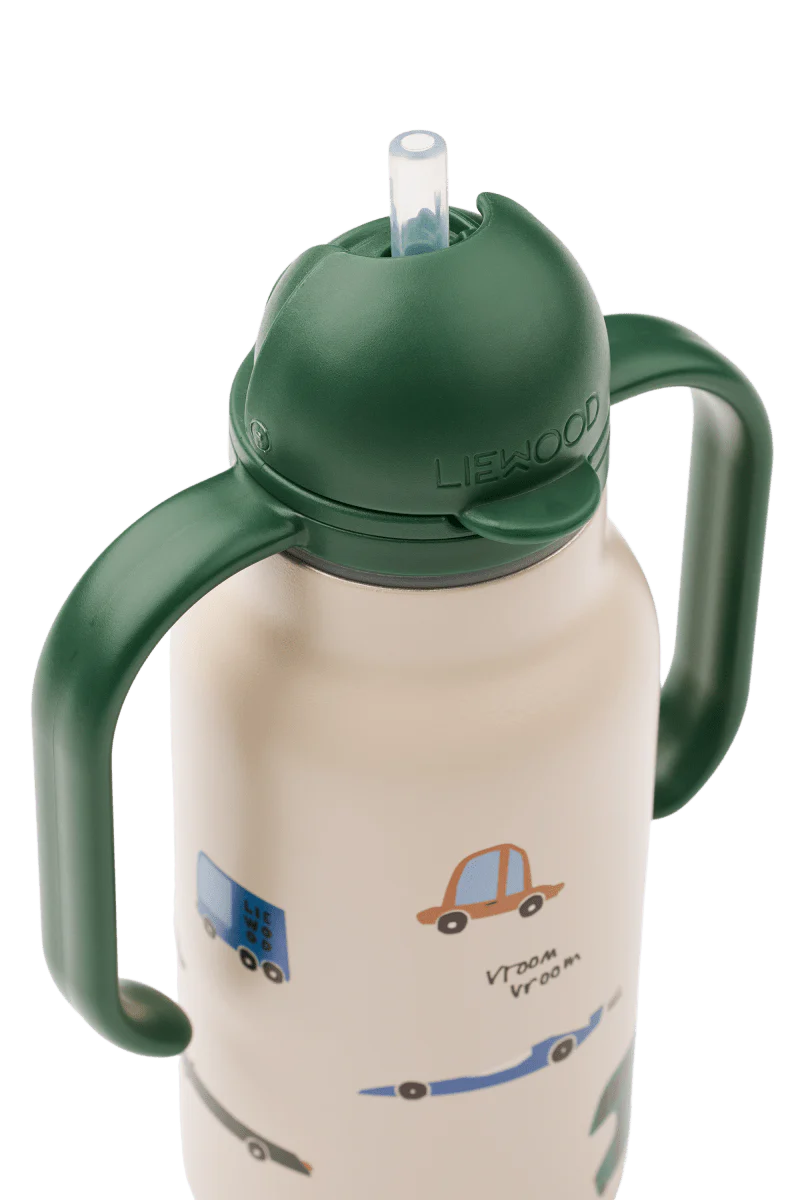 Liewood Waterfles Kimmie Cars / Sandy 250ml - Image 2