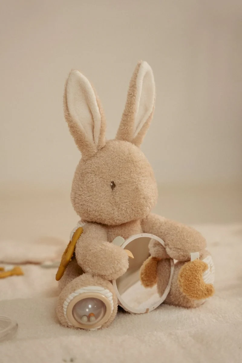 Little Dutch Activiteiten Knuffel Newborn Baby Bunny - Image 7