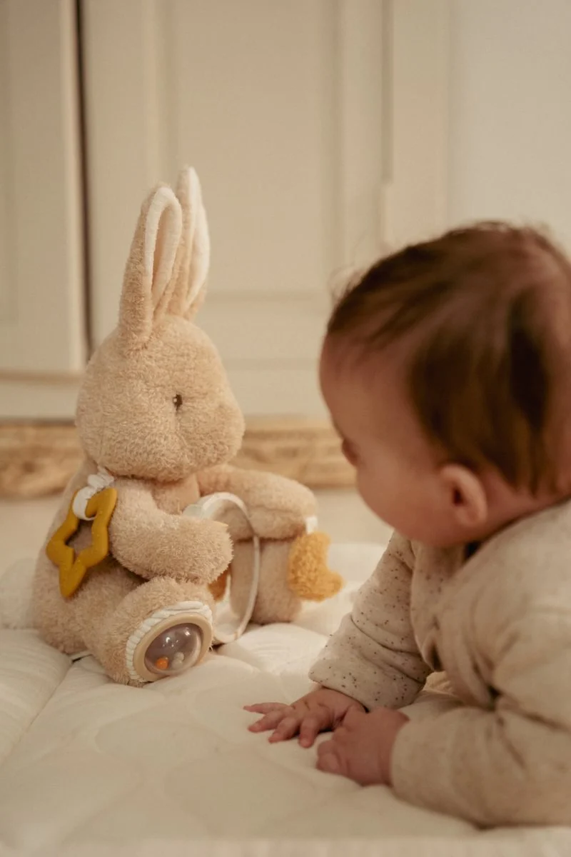 Little Dutch Activiteiten Knuffel Newborn Baby Bunny - Image 9