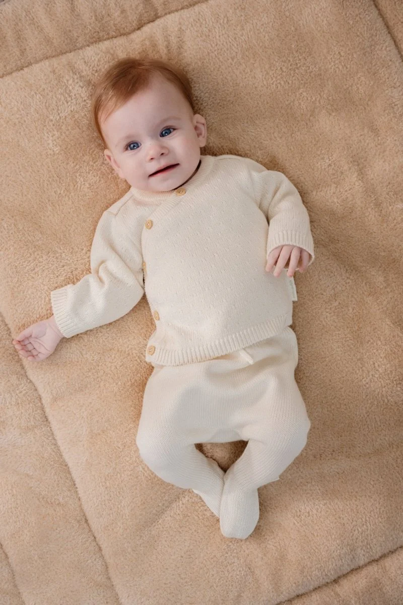 Little Dutch Baby Broekje Gebreid Off White - Image 4