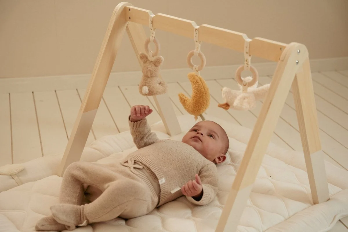 Little Dutch Baby Broekje Gebreid Soft Beige Melee - Image 5