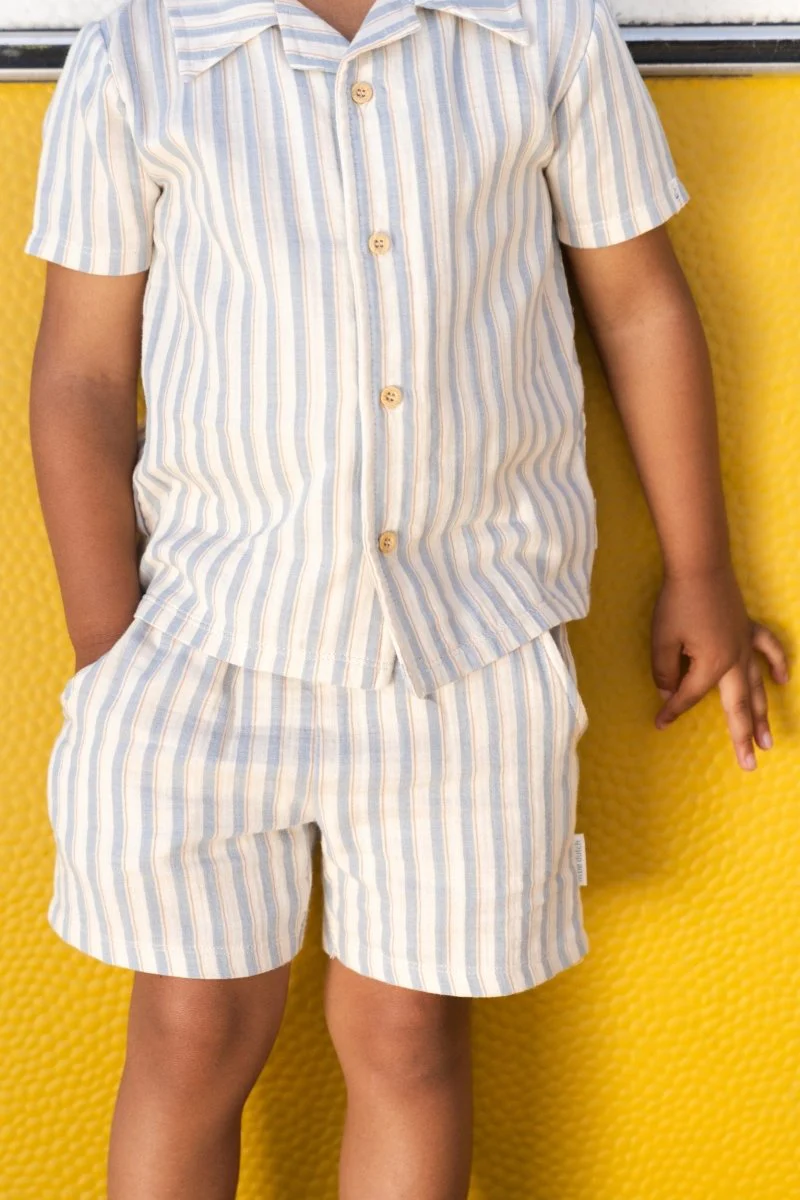 Little Dutch Baby Broekje Kort Multi Stripe - Image 10