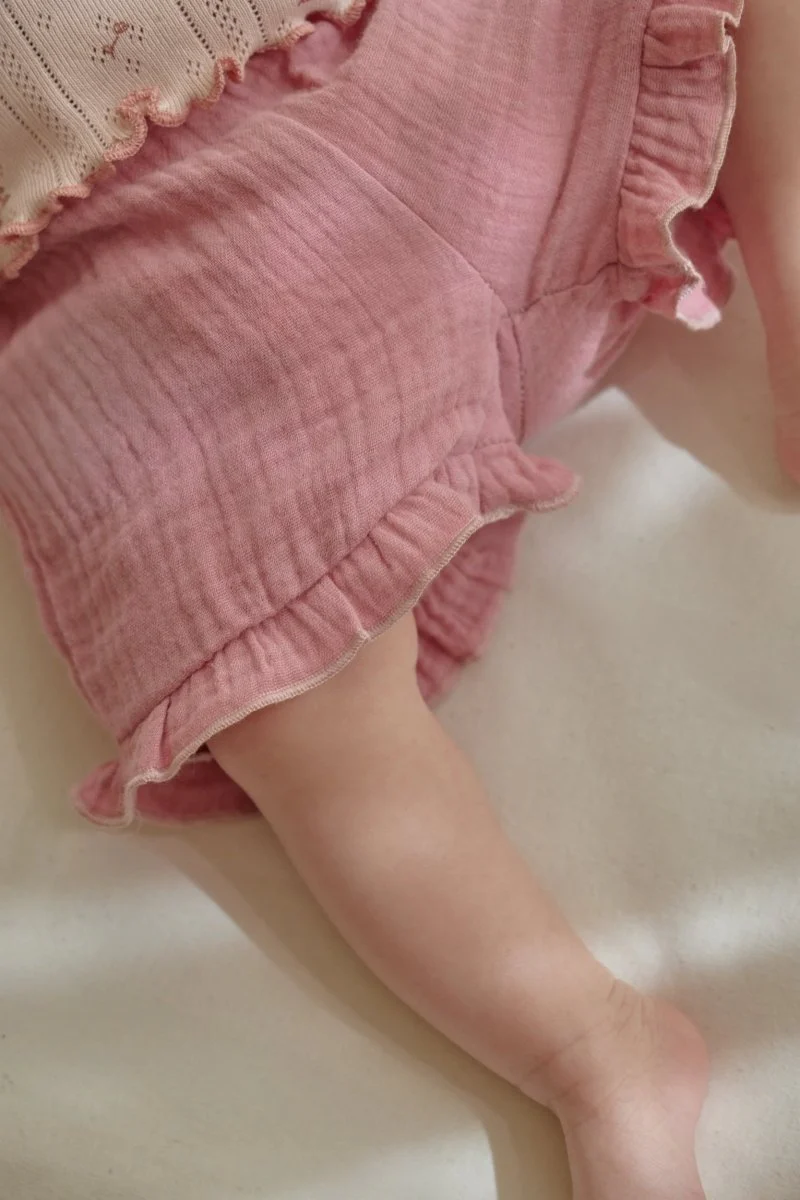 Little Dutch Baby Broekje Kort Roze Pink Blush - Image 8
